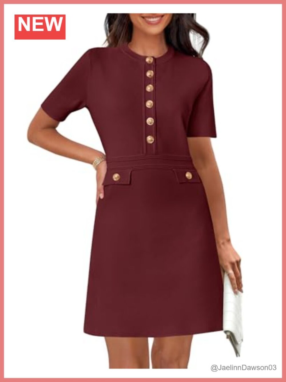 MEROKEETY Ribbed Knit Bodycon Mini Sweater Dress Short Sleeve Slim Fit